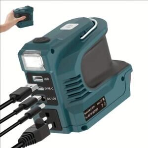Power Inverter Compatible for Makita 18V Battery,(battery not included)